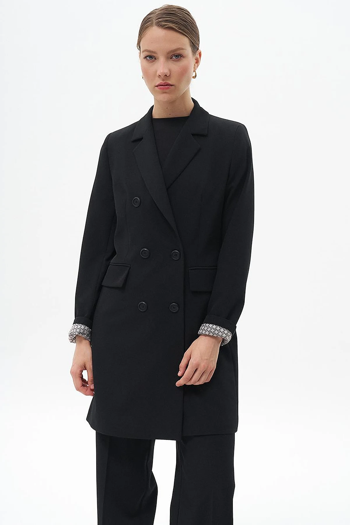 Basic Blazer Ceket Siyah