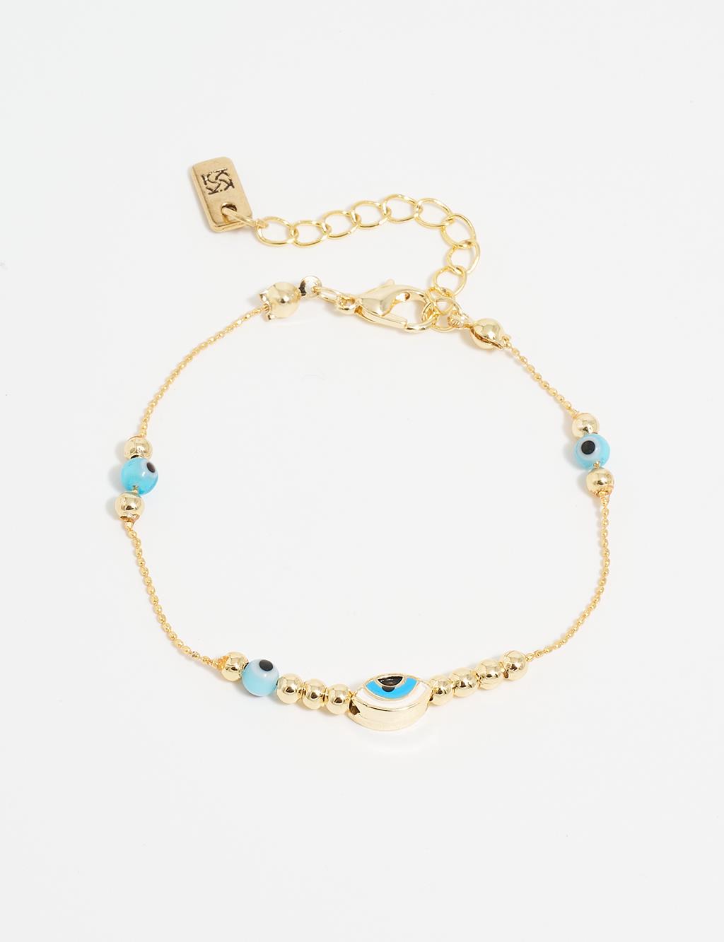 Minimal Figured Bracelet Gold