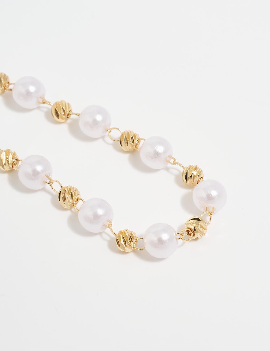 Pearl Shape Bracelet Gold