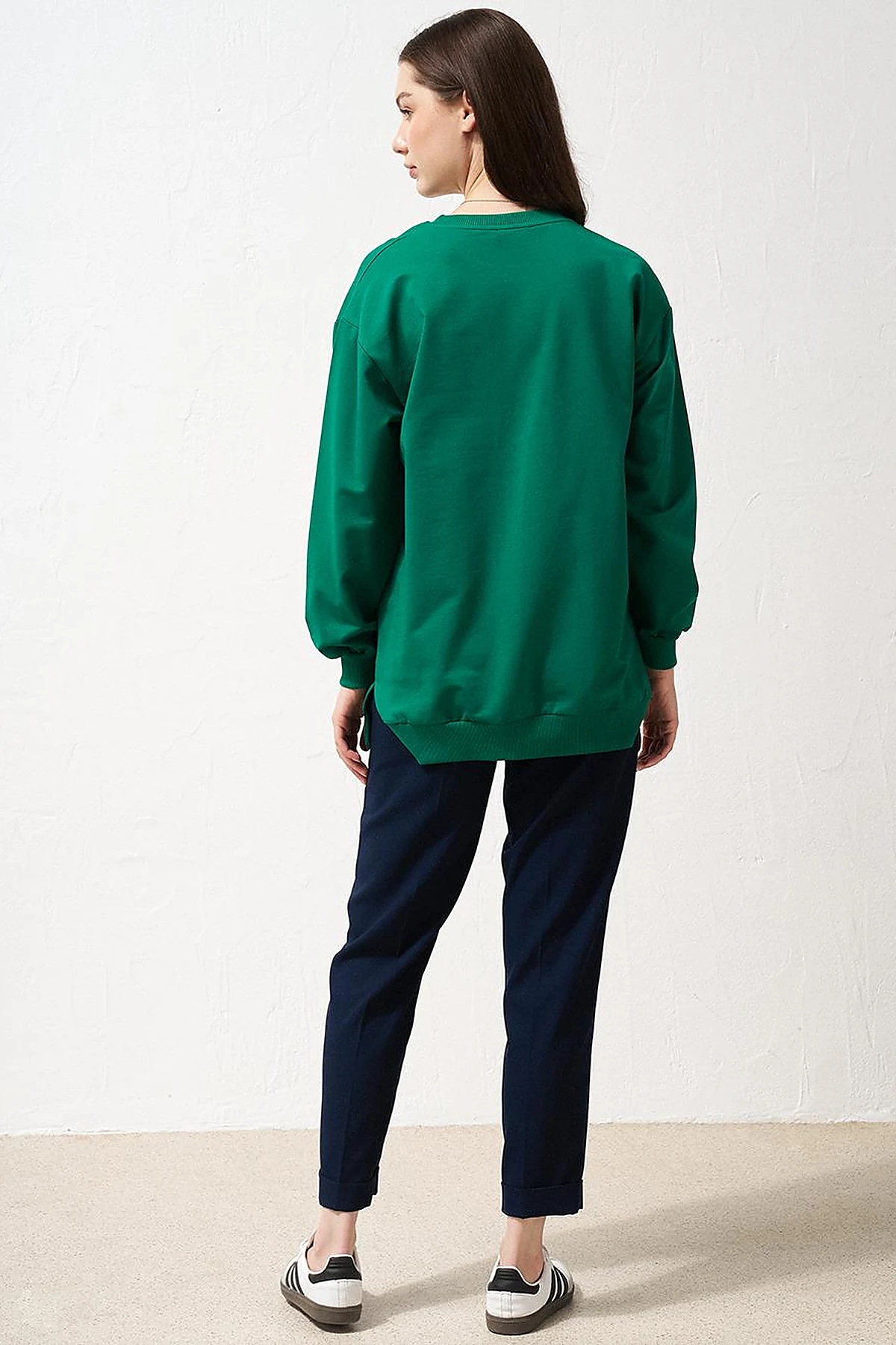 Zero Collar Sweatshirt Green