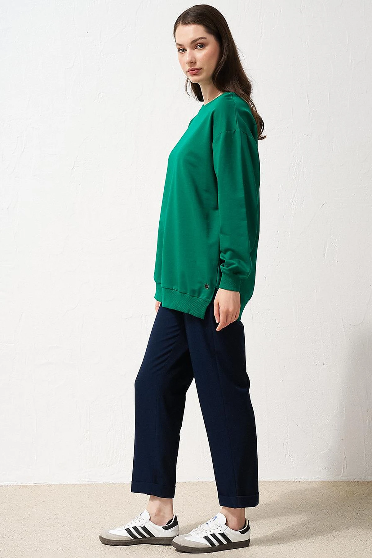 Zero Collar Sweatshirt Green
