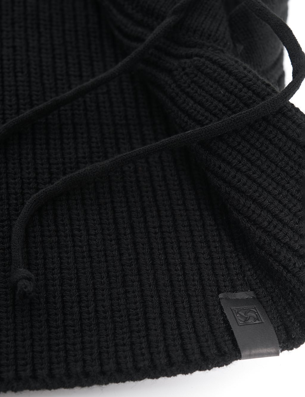 Knit Balaclava Black