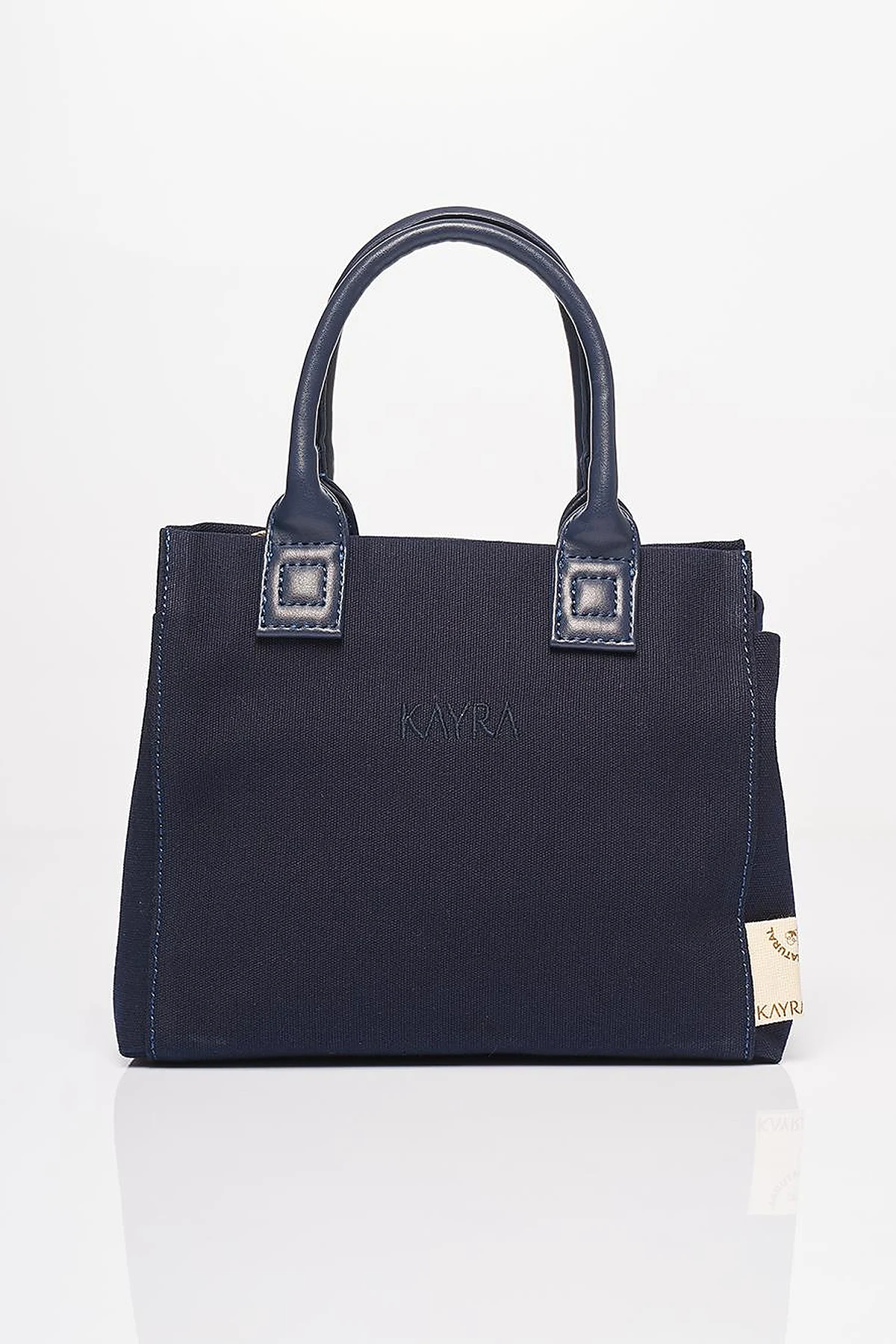 Canvas Tote Bag Navy Blue