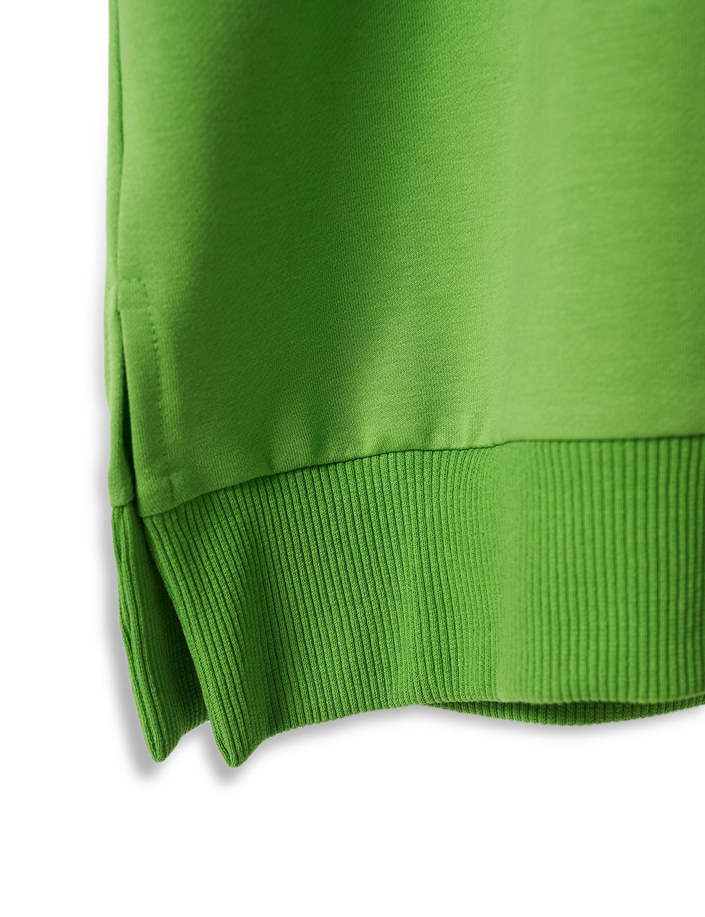 Knitted Fabric Sweatshirt Pistachio Green