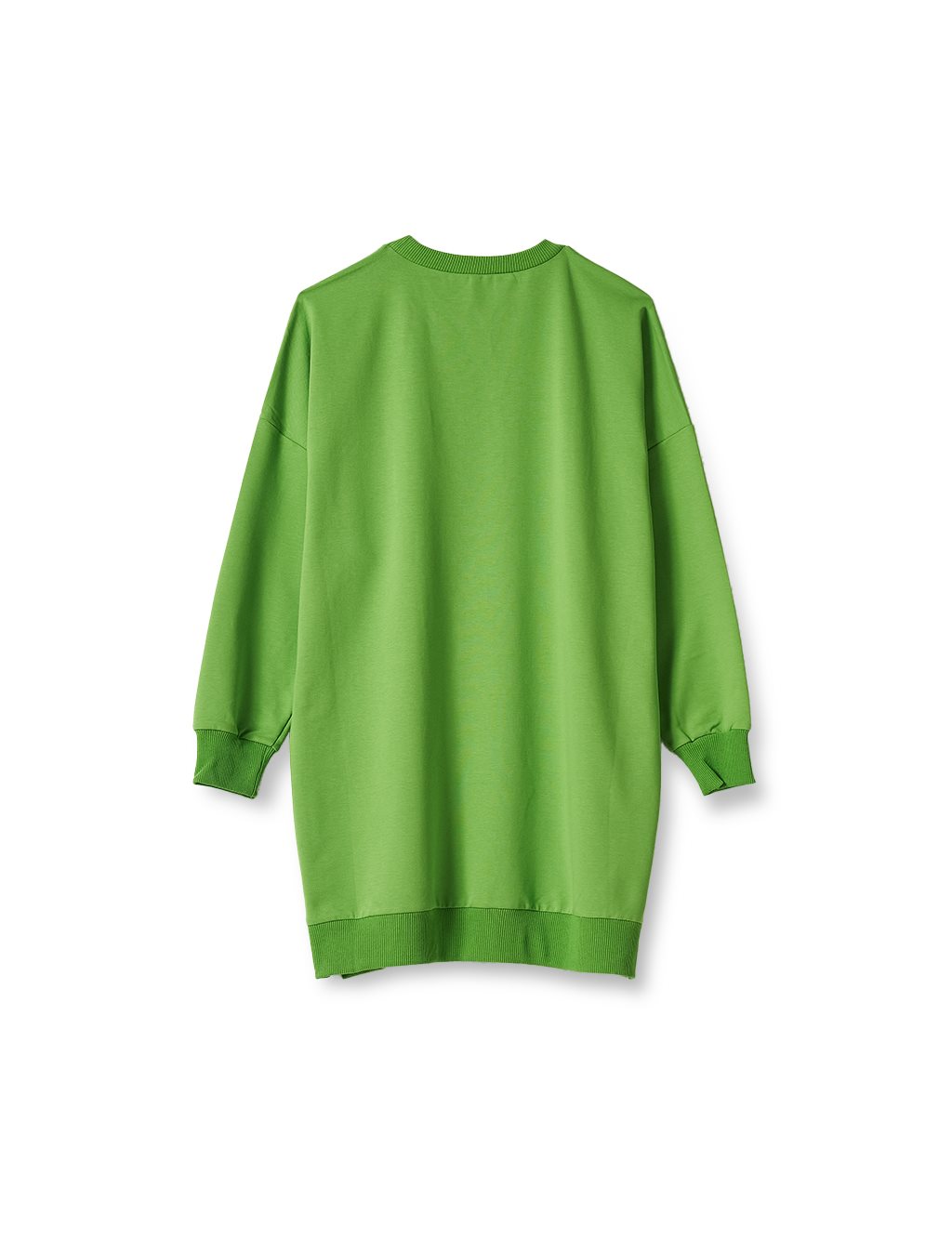 Knitted Fabric Sweatshirt Pistachio Green