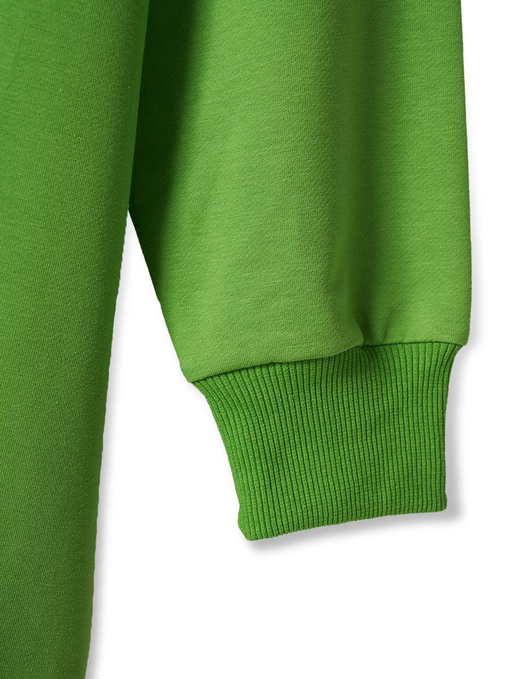 Knitted Fabric Sweatshirt Pistachio Green