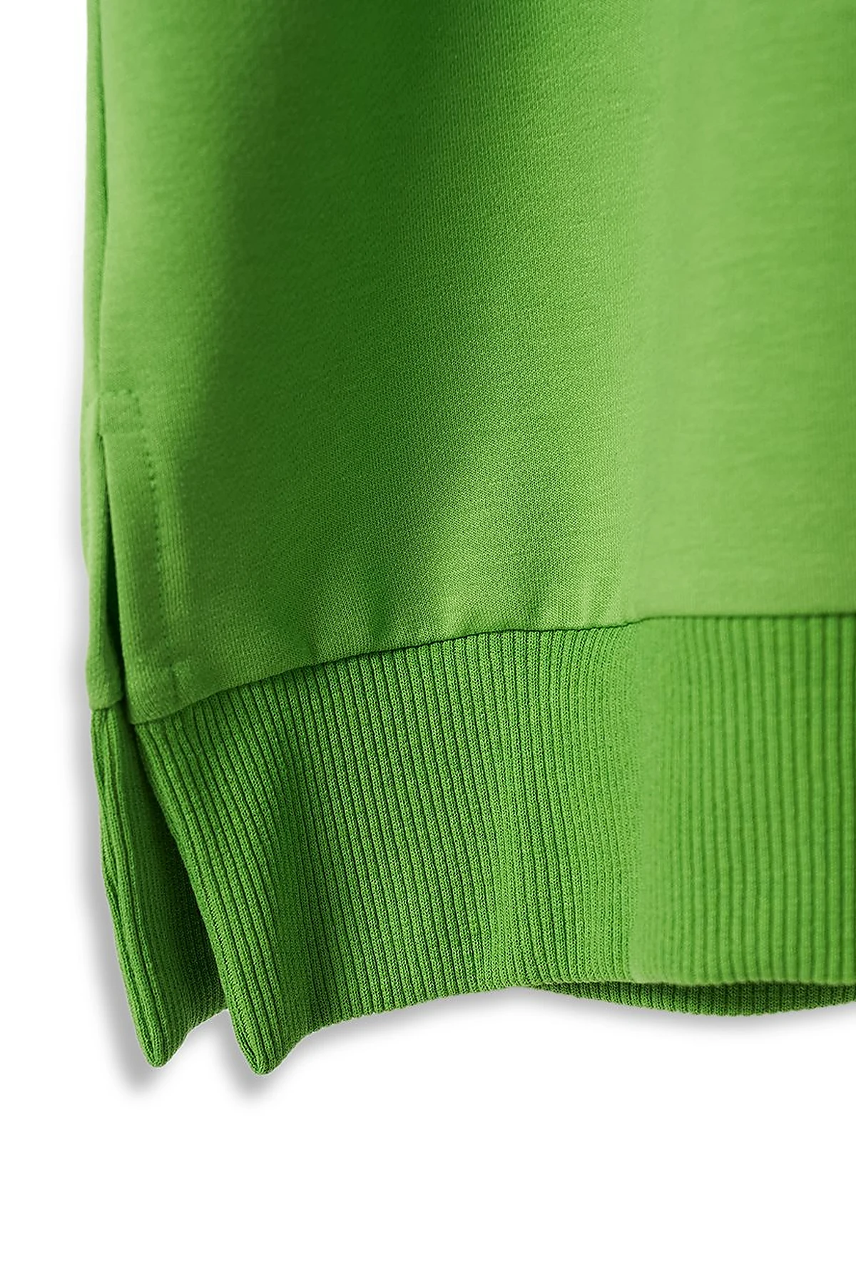 Knitted Fabric Sweatshirt Pistachio Green