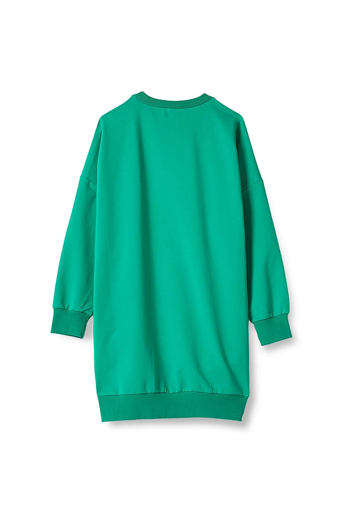 Knitted Fabric Sweatshirt Green