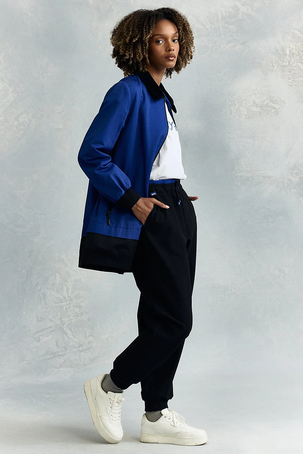 Velvet Mixed Garni Jacket Saks