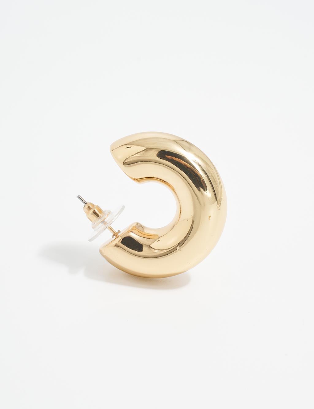 Ring Form Earring Gold