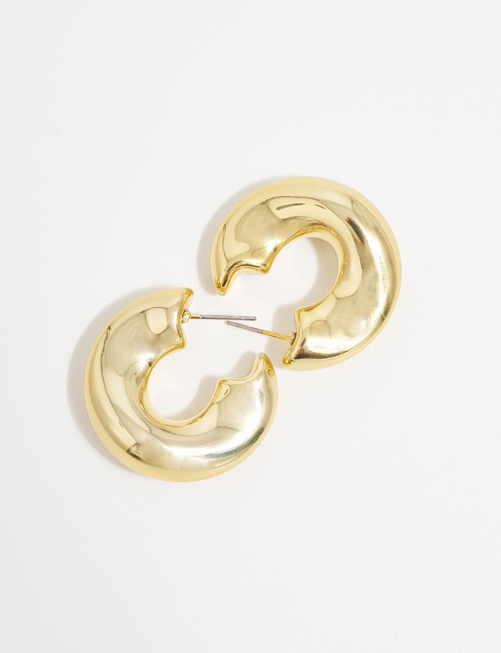 Ring Form Earring Gold