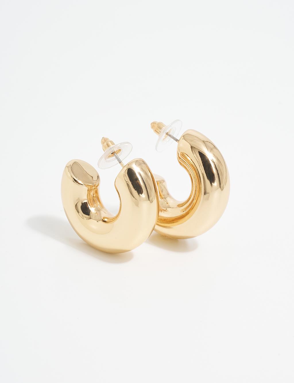 Ring Form Earring Gold