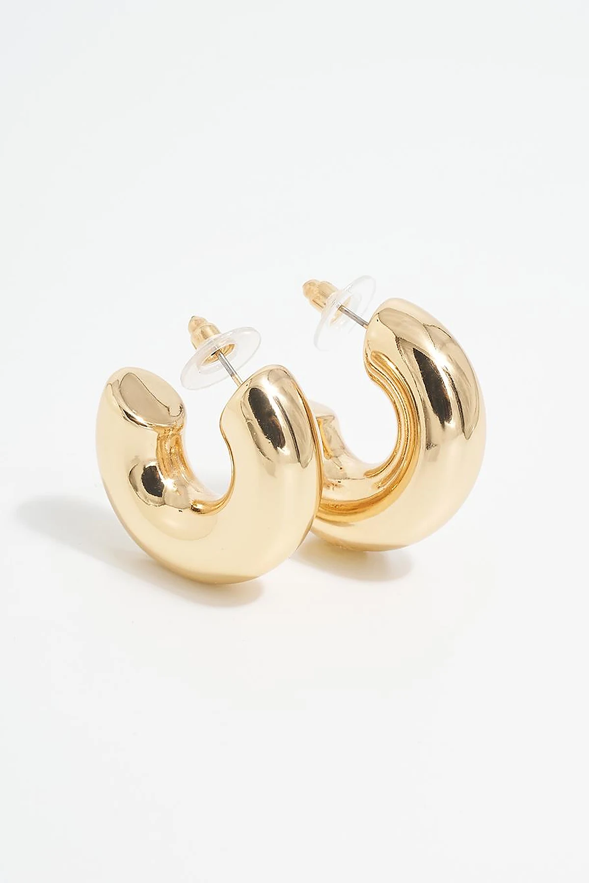 Halka Form Küpe Gold