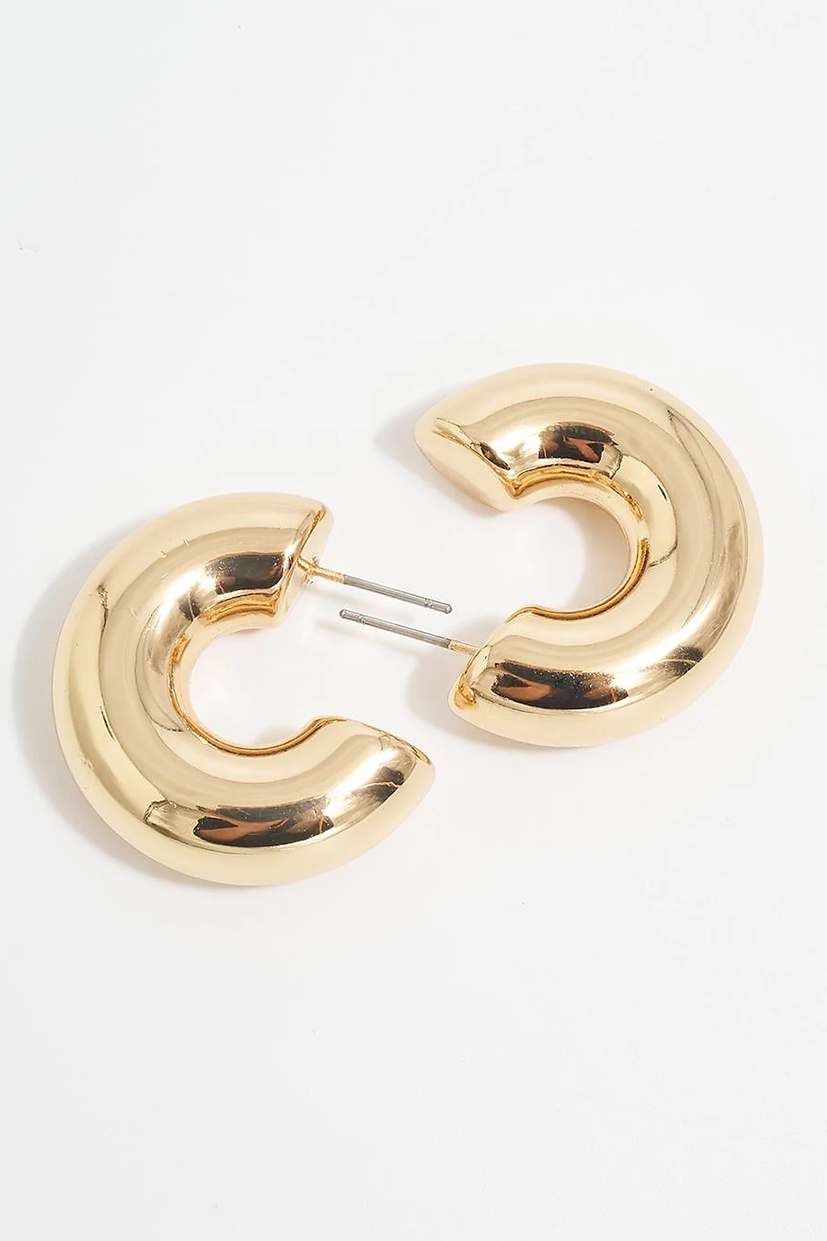 Halka Form Küpe Gold