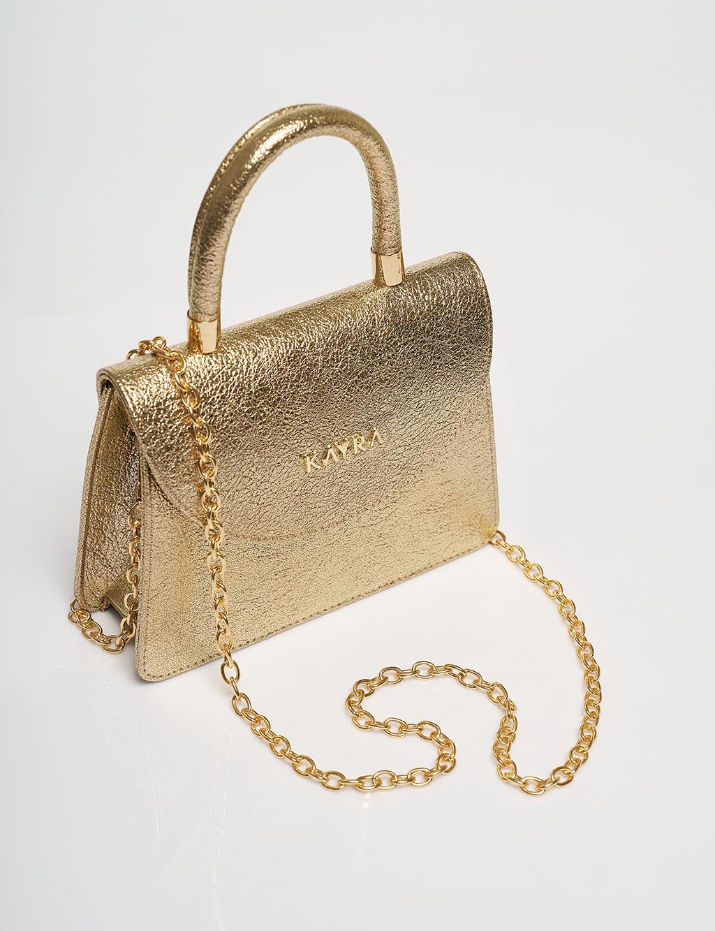 Mini Bag with Cover Gold