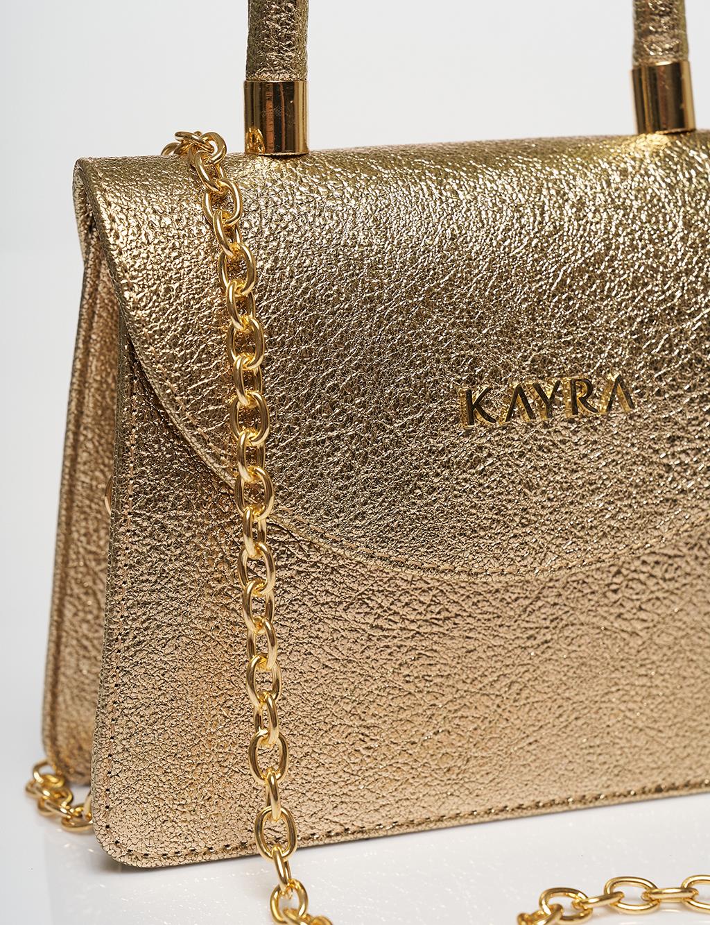 Mini Bag with Cover Gold