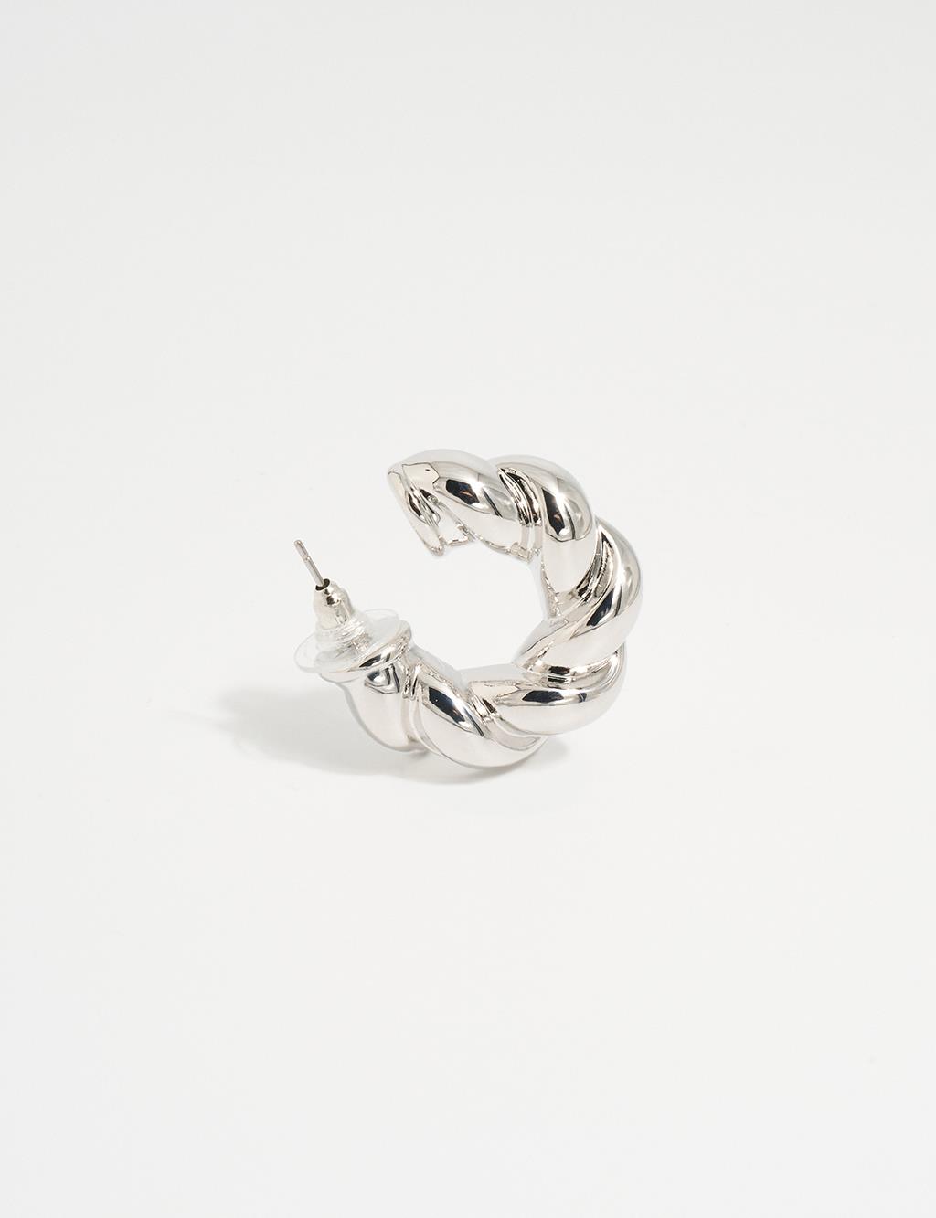 Twist Earring Silver