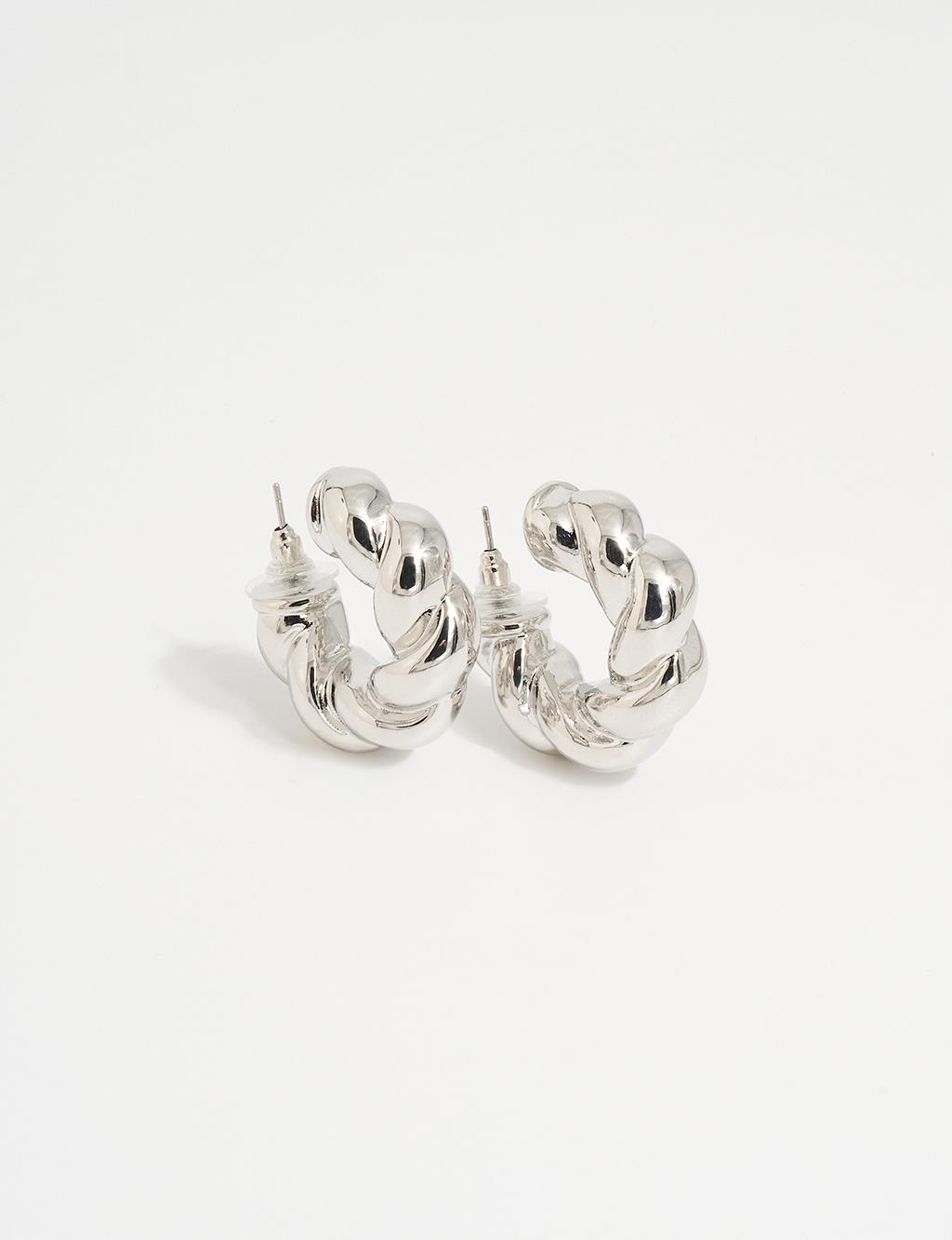 Twist Earring Silver