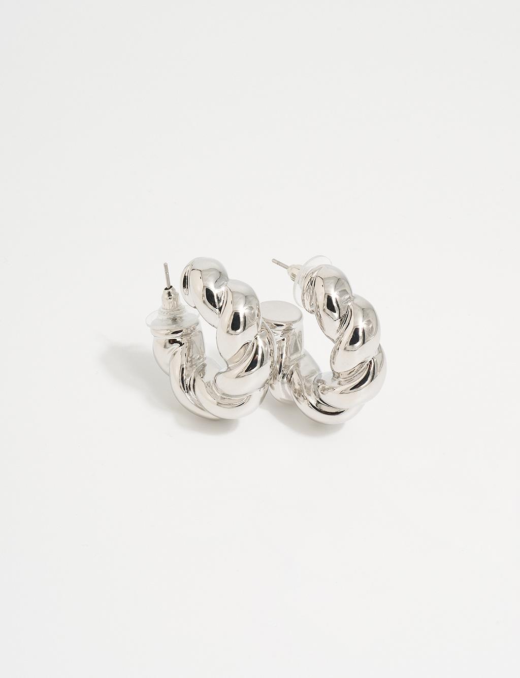 Twist Earring Silver