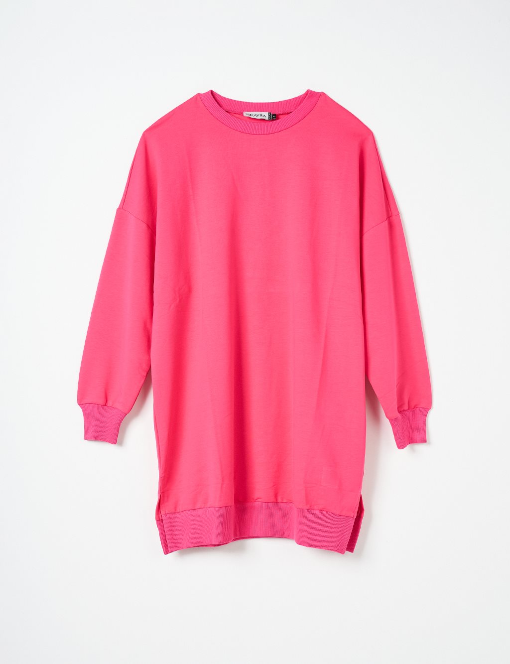 Örme Kumaş Sweatshirt Pembe