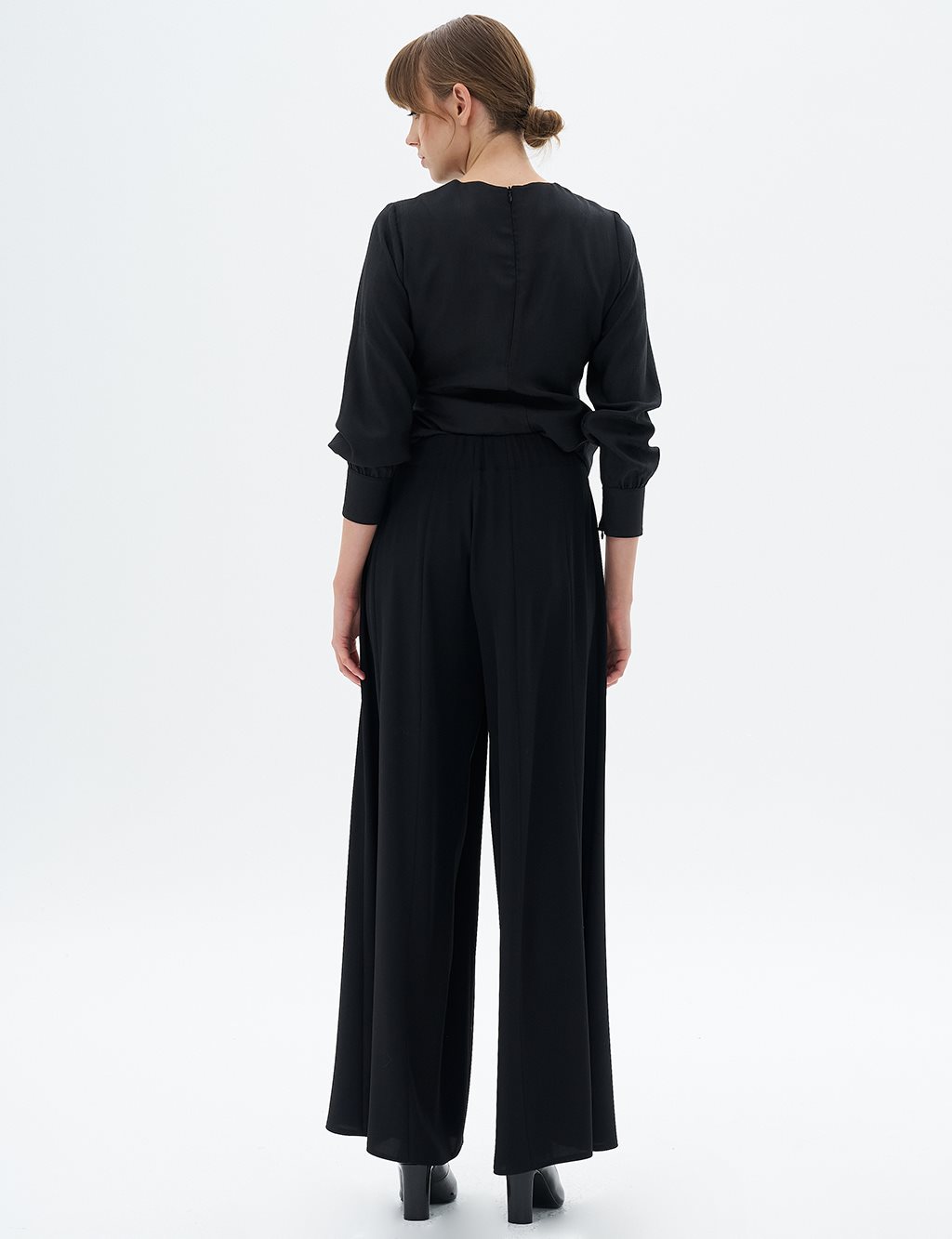 Wide Leg Pants Black