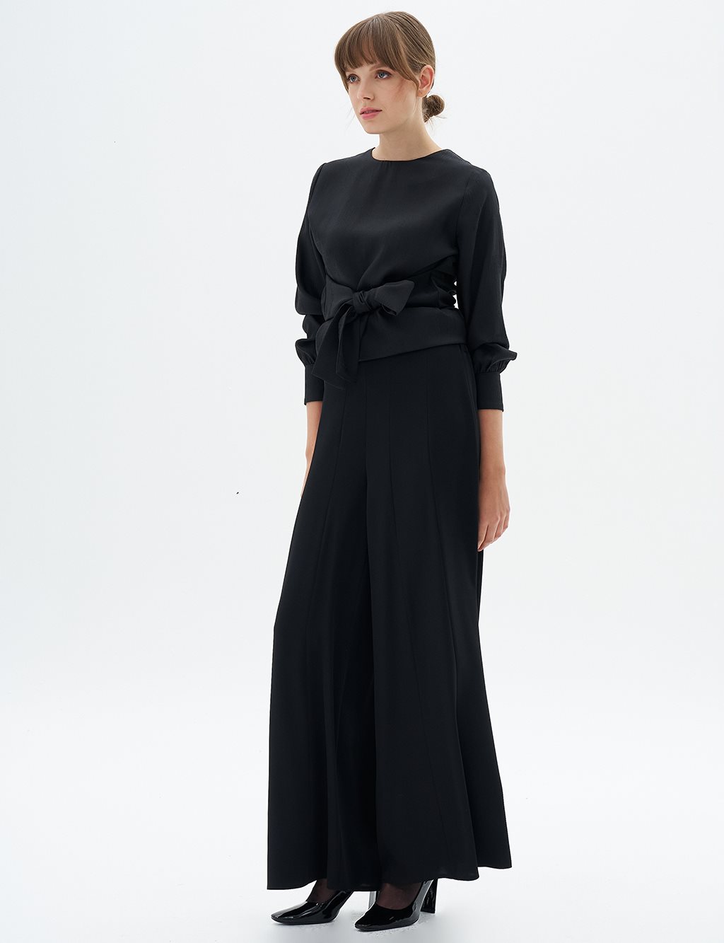 Wide Leg Pants Black