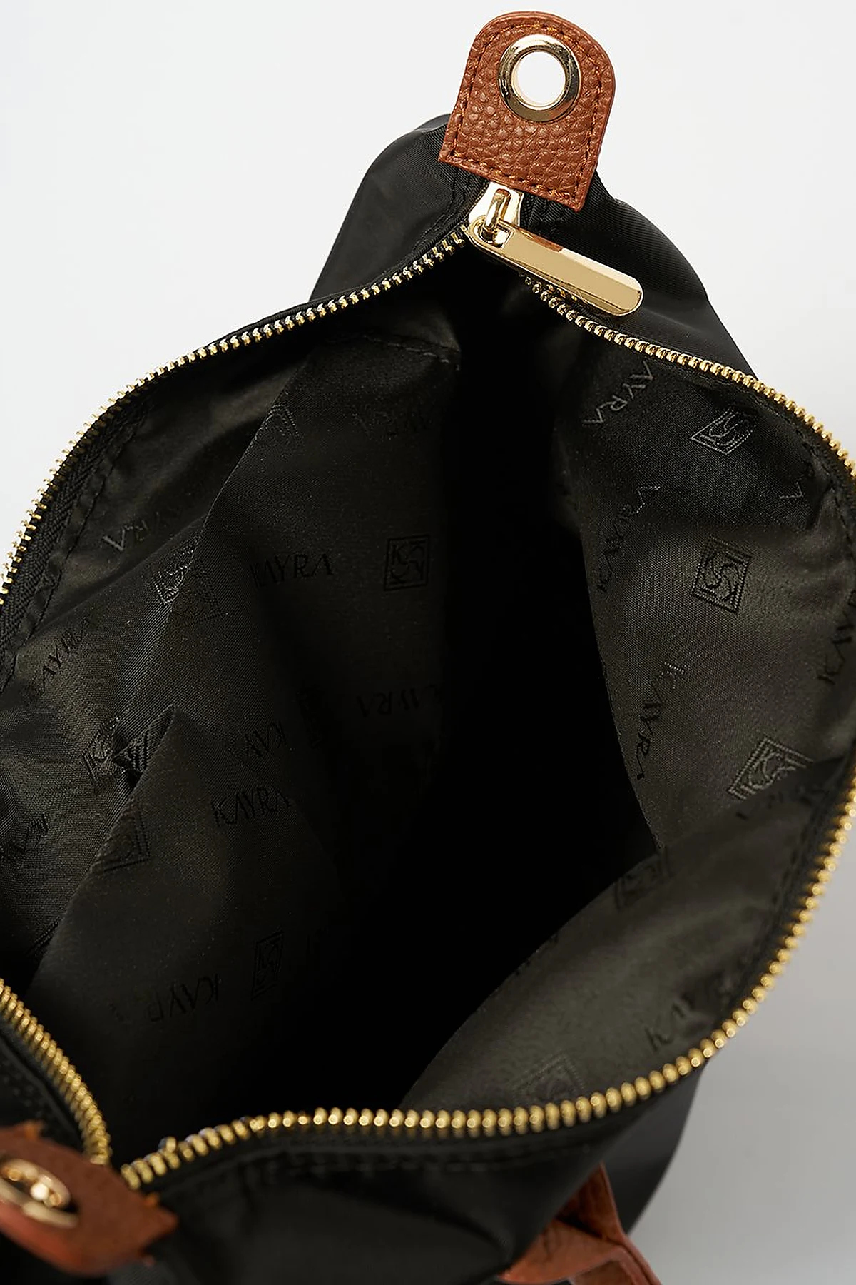 Büyük Boy Çıt Çıtlı Shopper Çanta Siyah