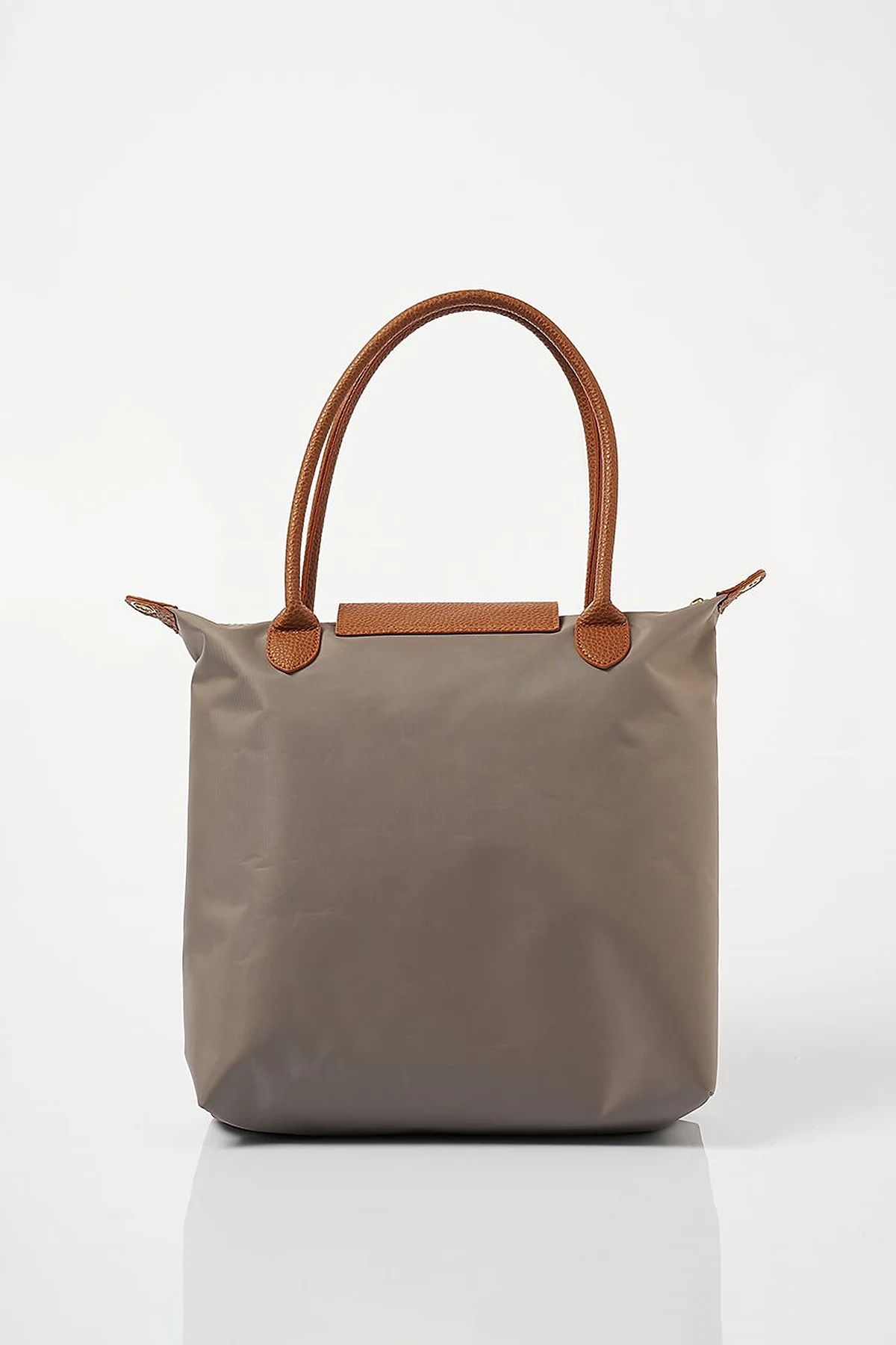 Large Snap Shopper Bag Mink
