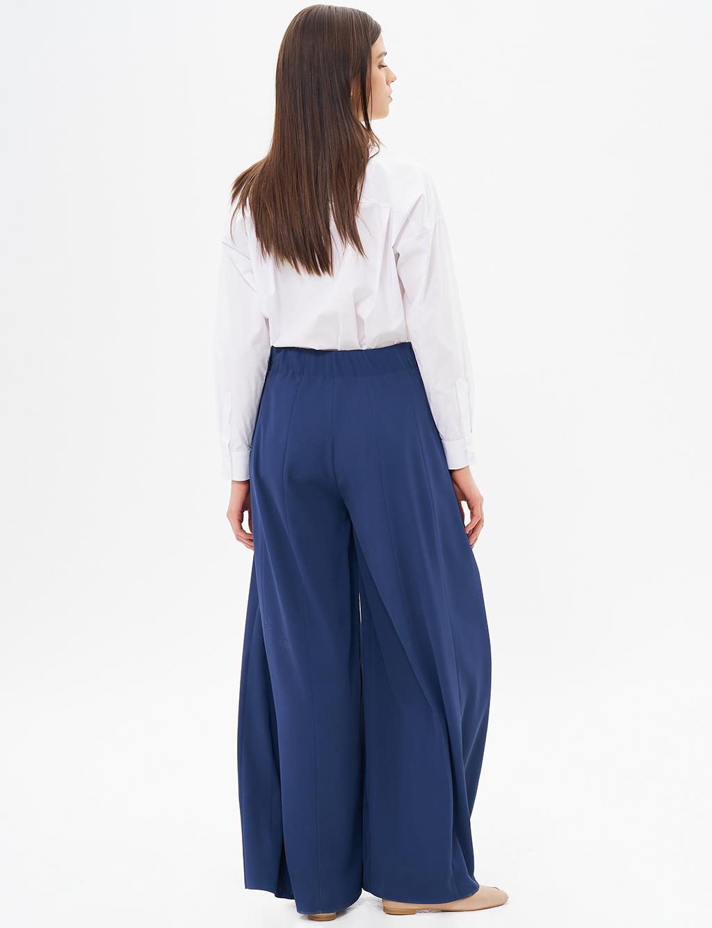 Wide Leg Pants Indigo