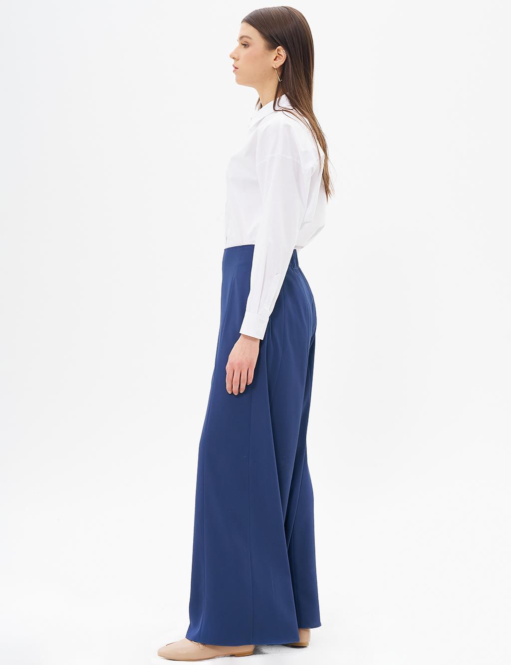 Wide Leg Pants Indigo