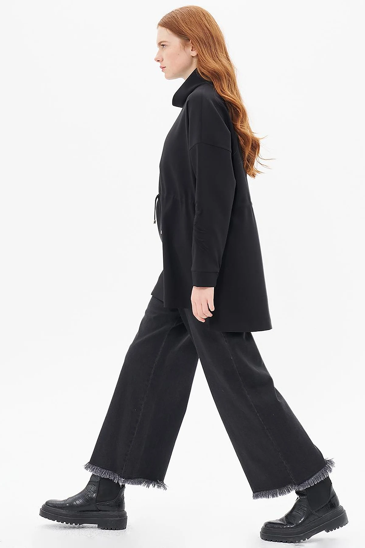 Embroidered Sweatshirt Black