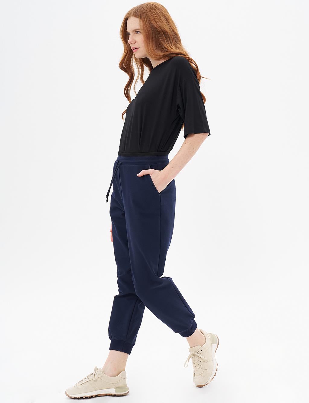 Garnili Jogger Pantolon Lacivert