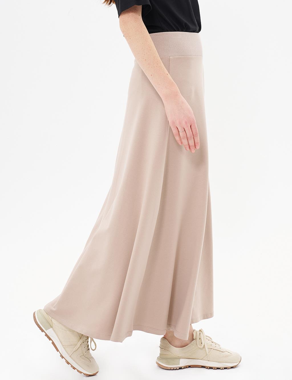 Flared Skirt Mink