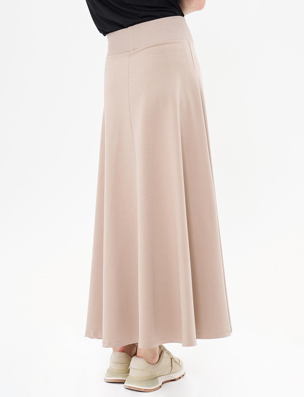 Flared Skirt Mink