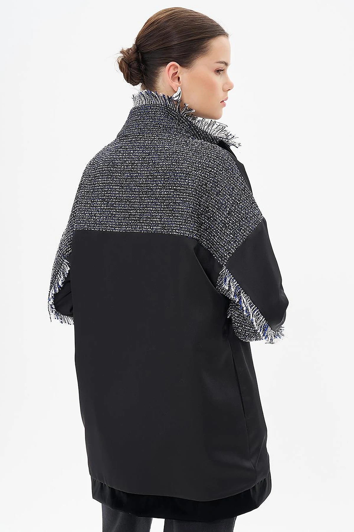 Tassel Detailed Jacket Black