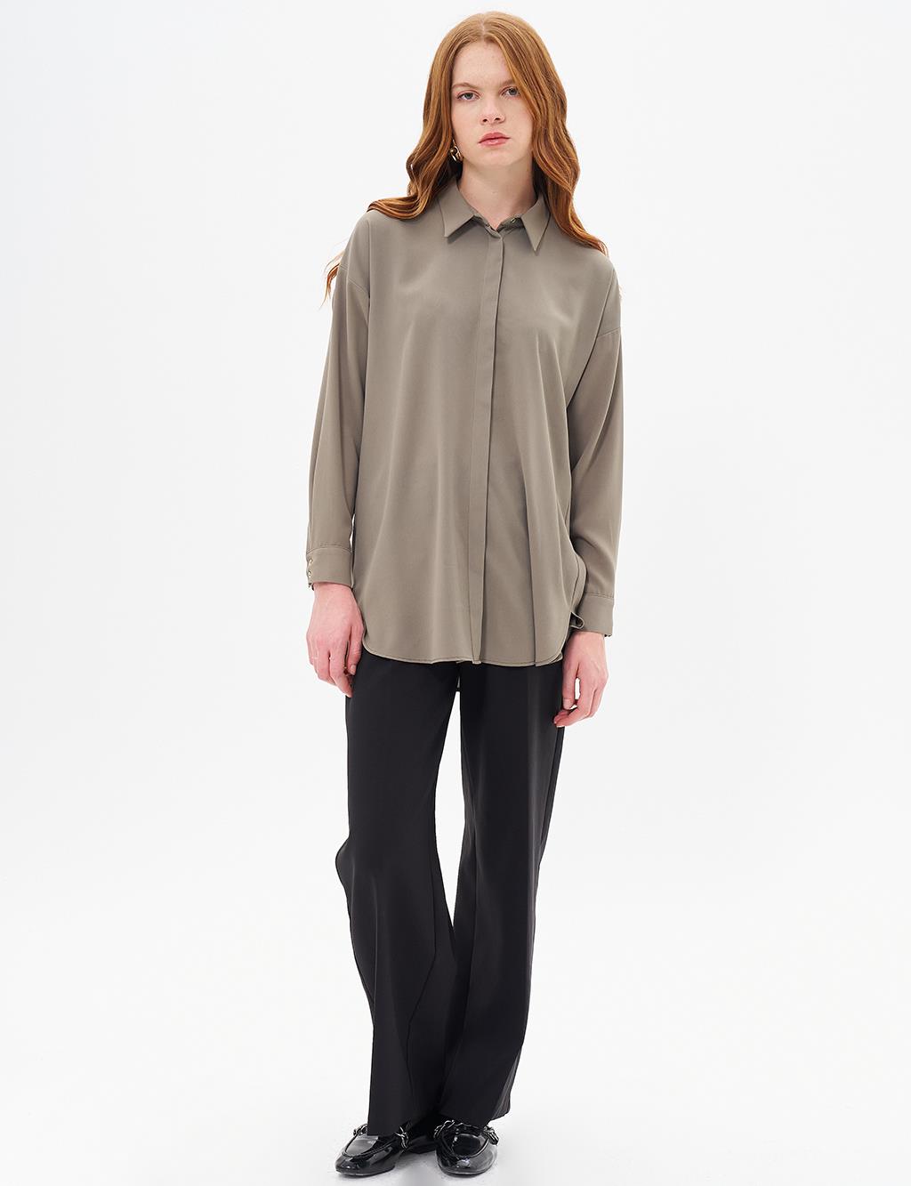 Basic Tunic in Khaki