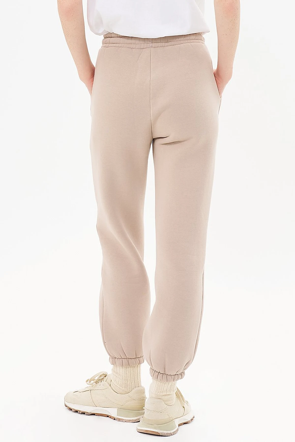 3-Piece Jogger Pants in Stone
