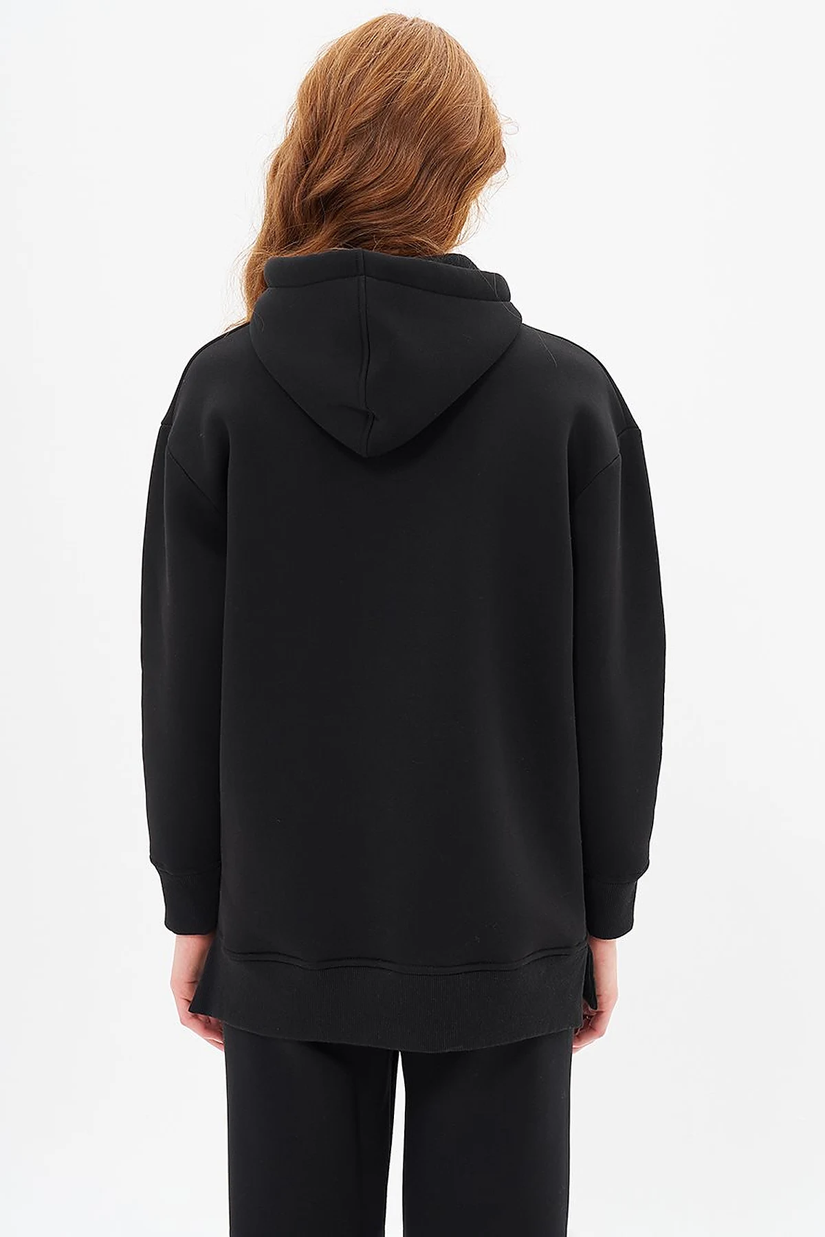 Hooded Sweatshirt in Black