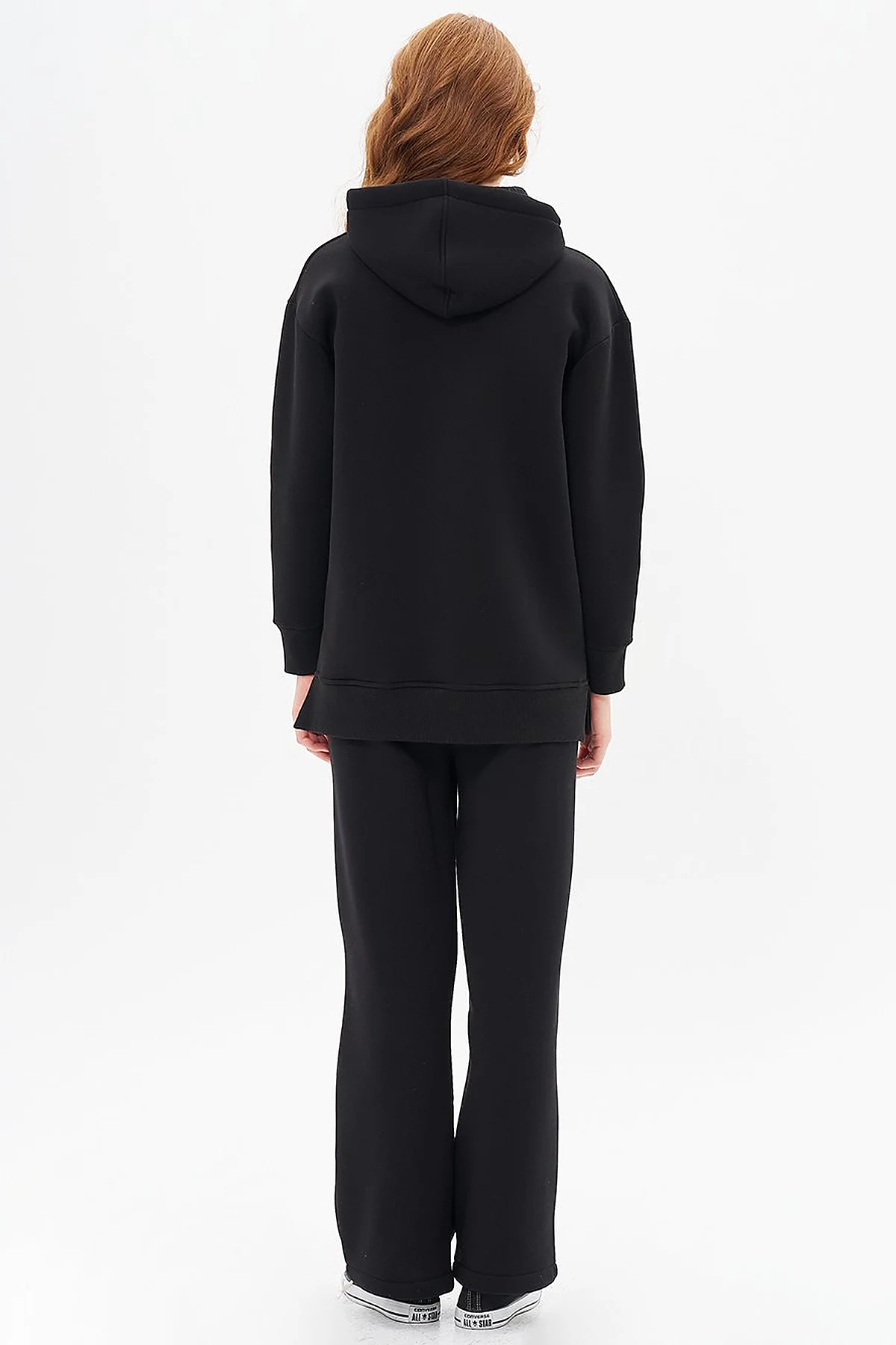 Hooded Sweatshirt in Black