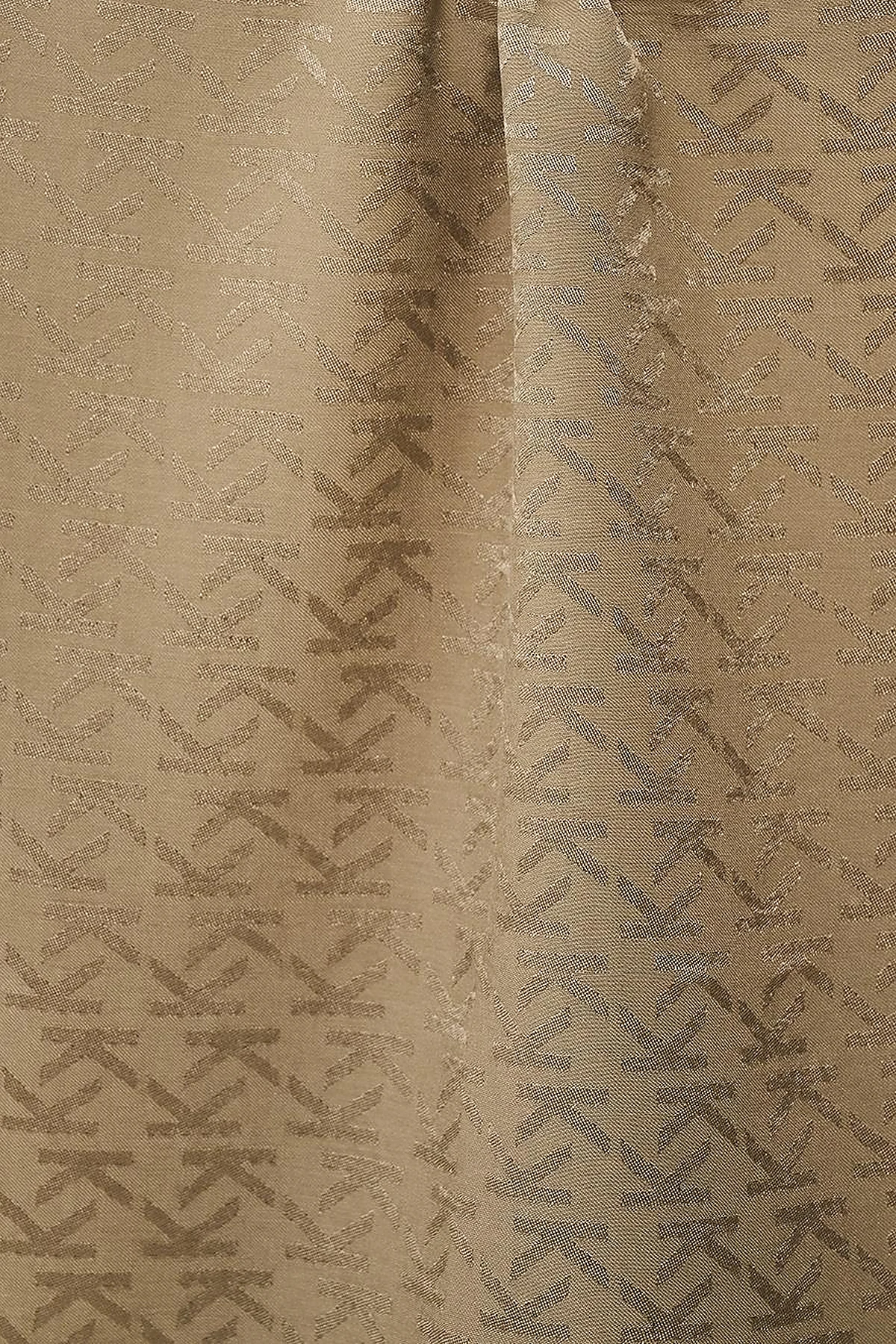 Logo Woven Scarf Khaki