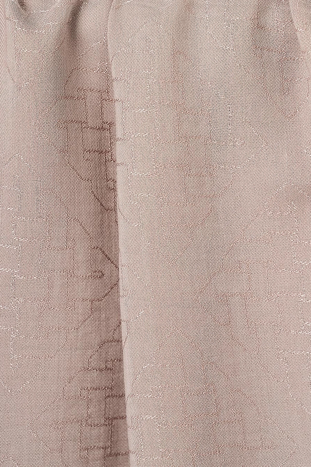 Geometrik Desenli Lyocell Şal Gri 