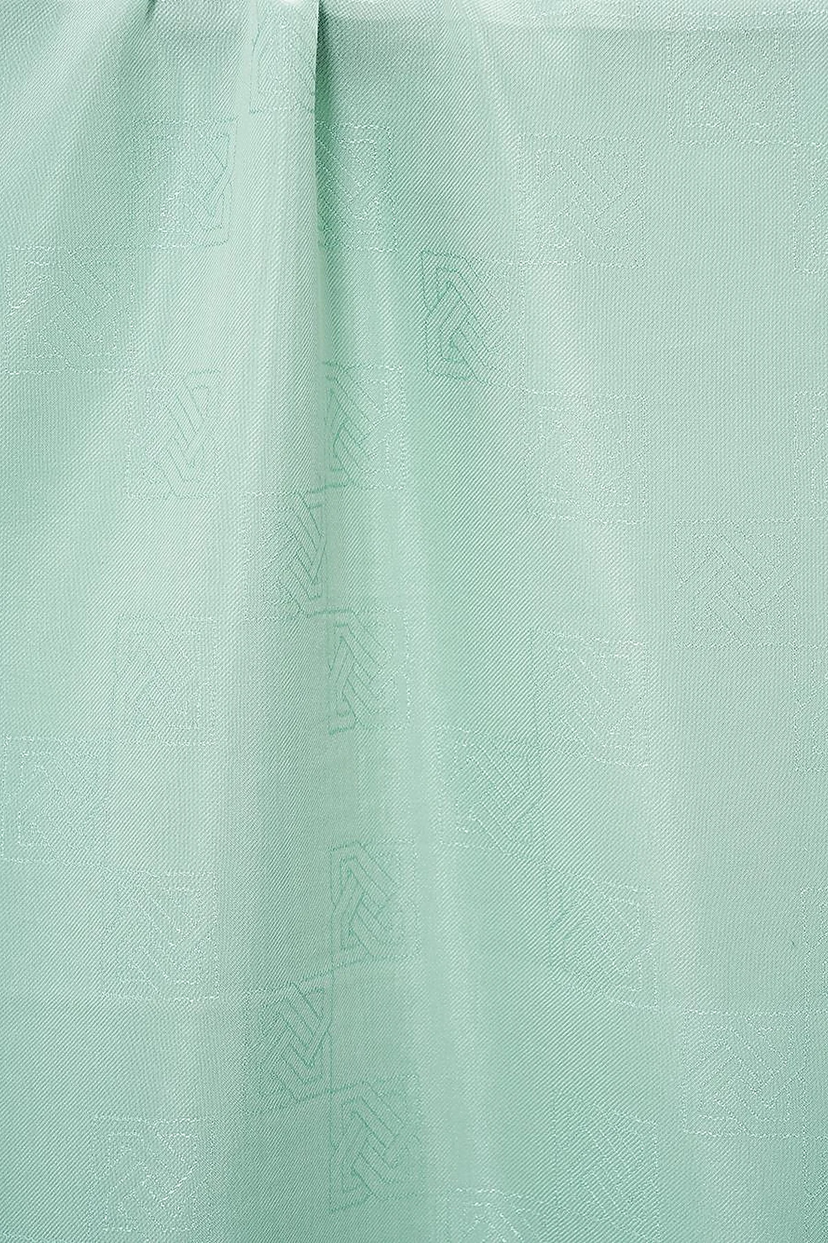 Patterned Woven Scarf Mint