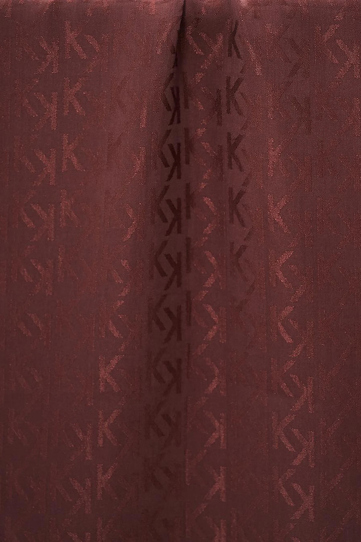 Logo Woven Scarf Bronze Brown