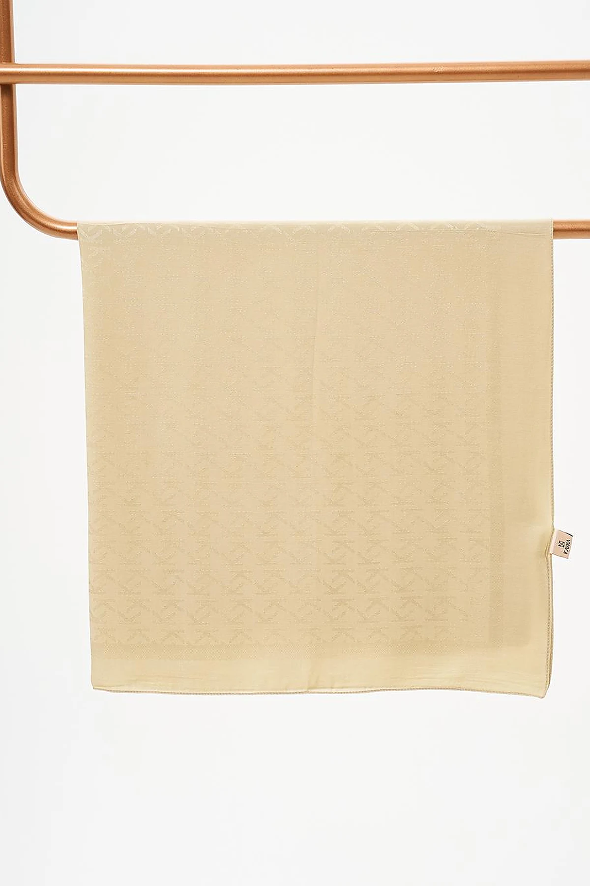 Logo Woven Scarf Aqua Green