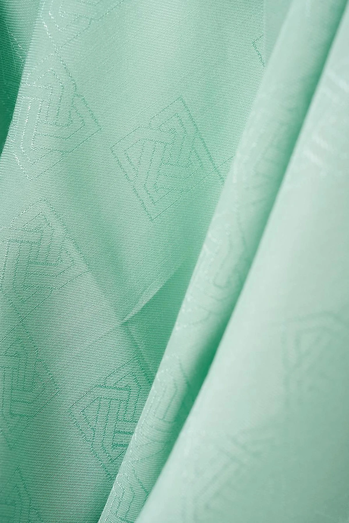 Patterned Woven Scarf Mint