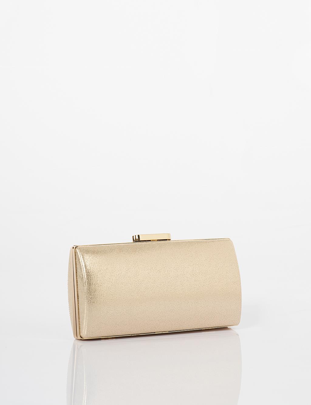 Handle Handled Evening Bag Gold