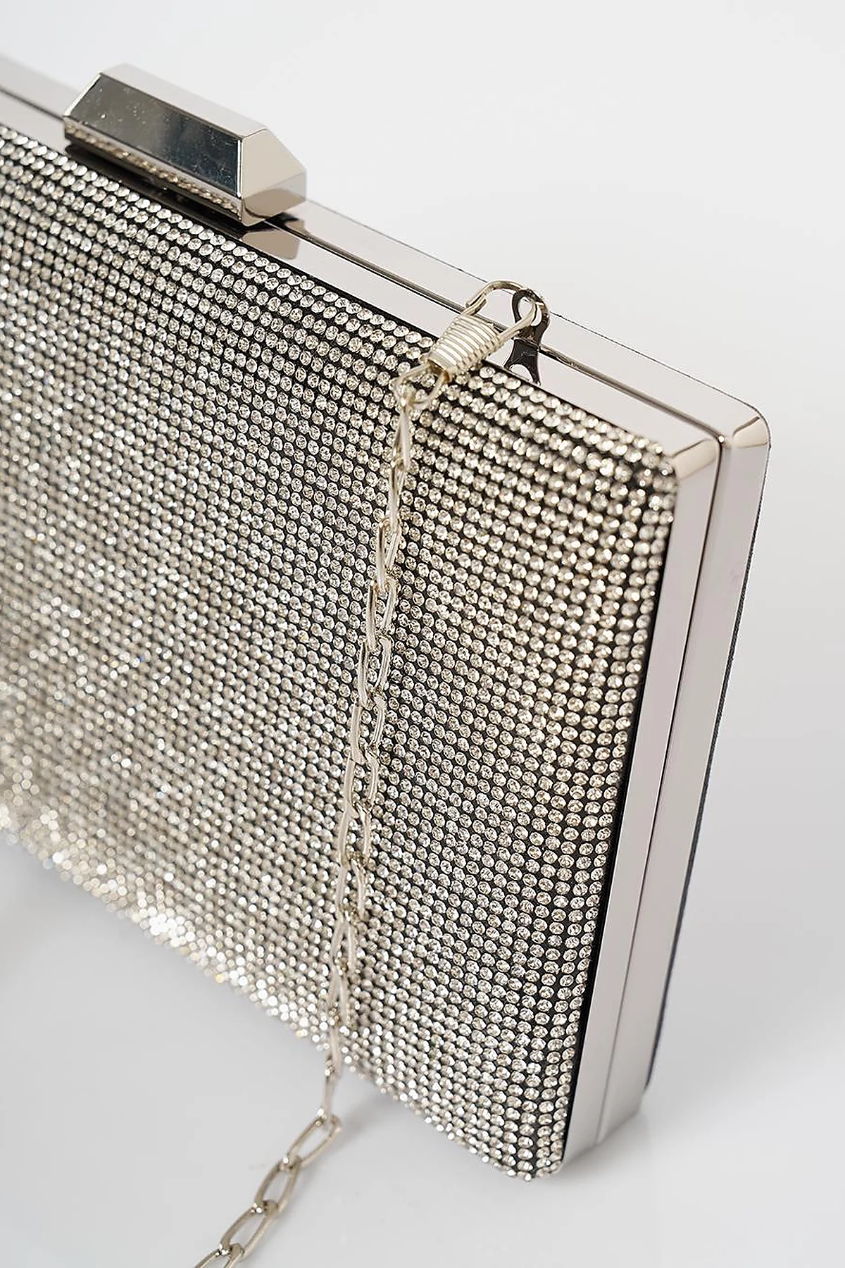 Double-Sided Clutch Bag in Black