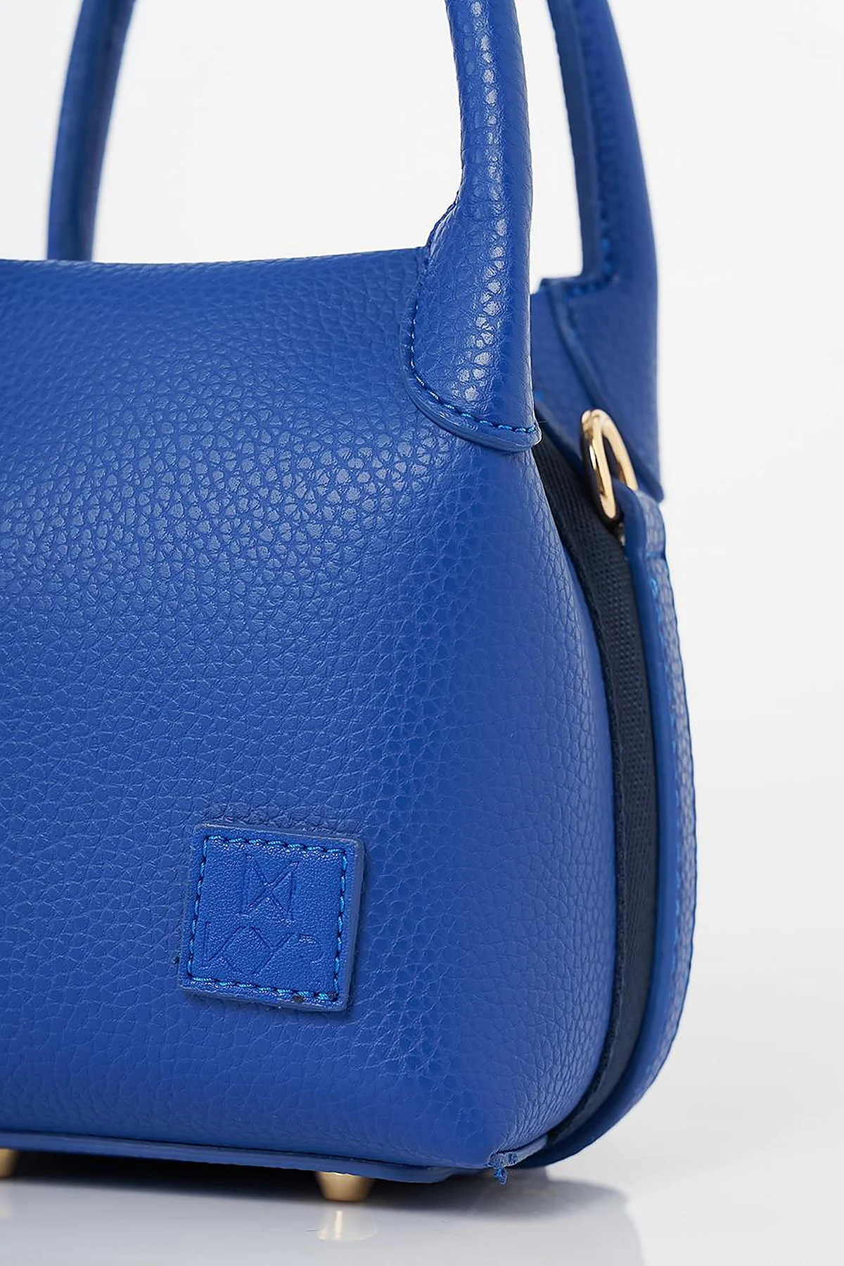 Puppy Faux Leather Shoulder Bag Saxe