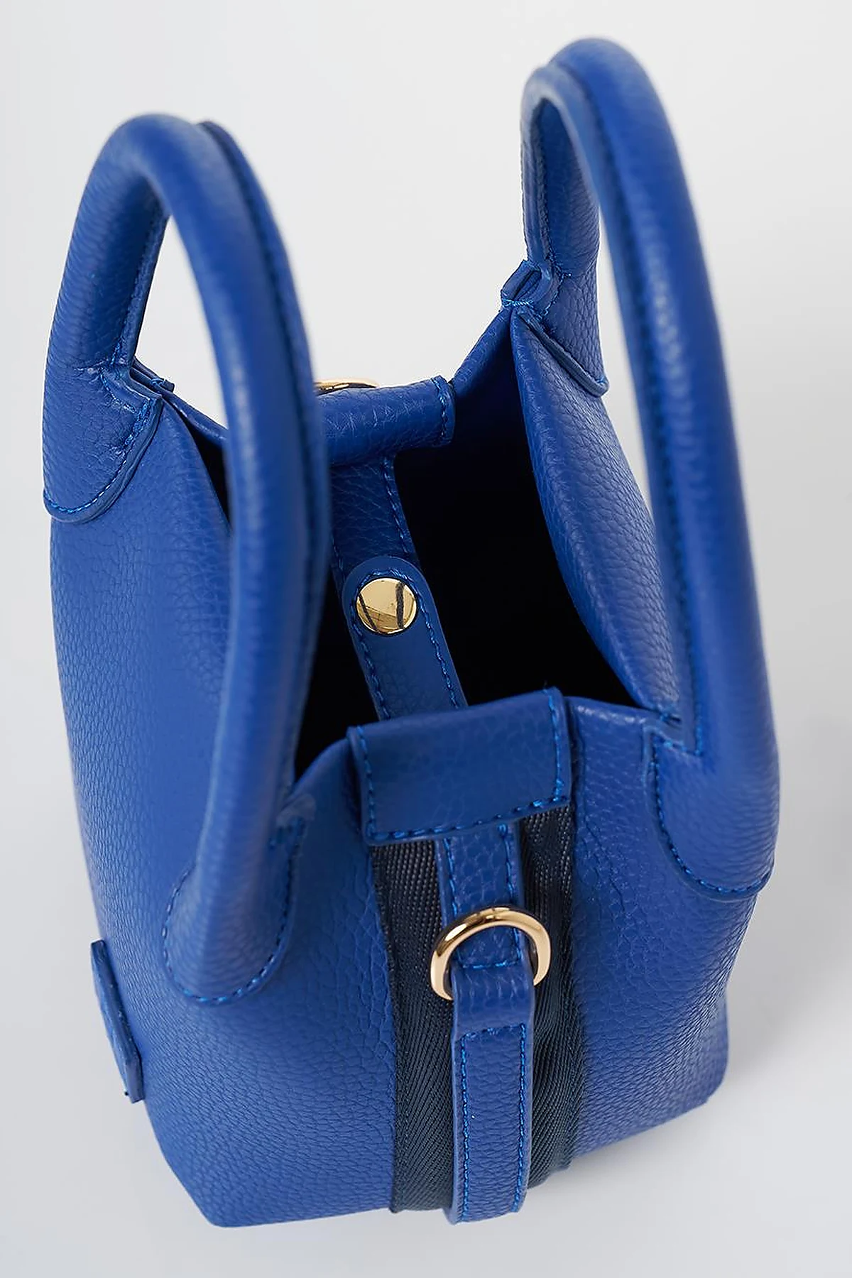 Puppy Faux Leather Shoulder Bag Saxe