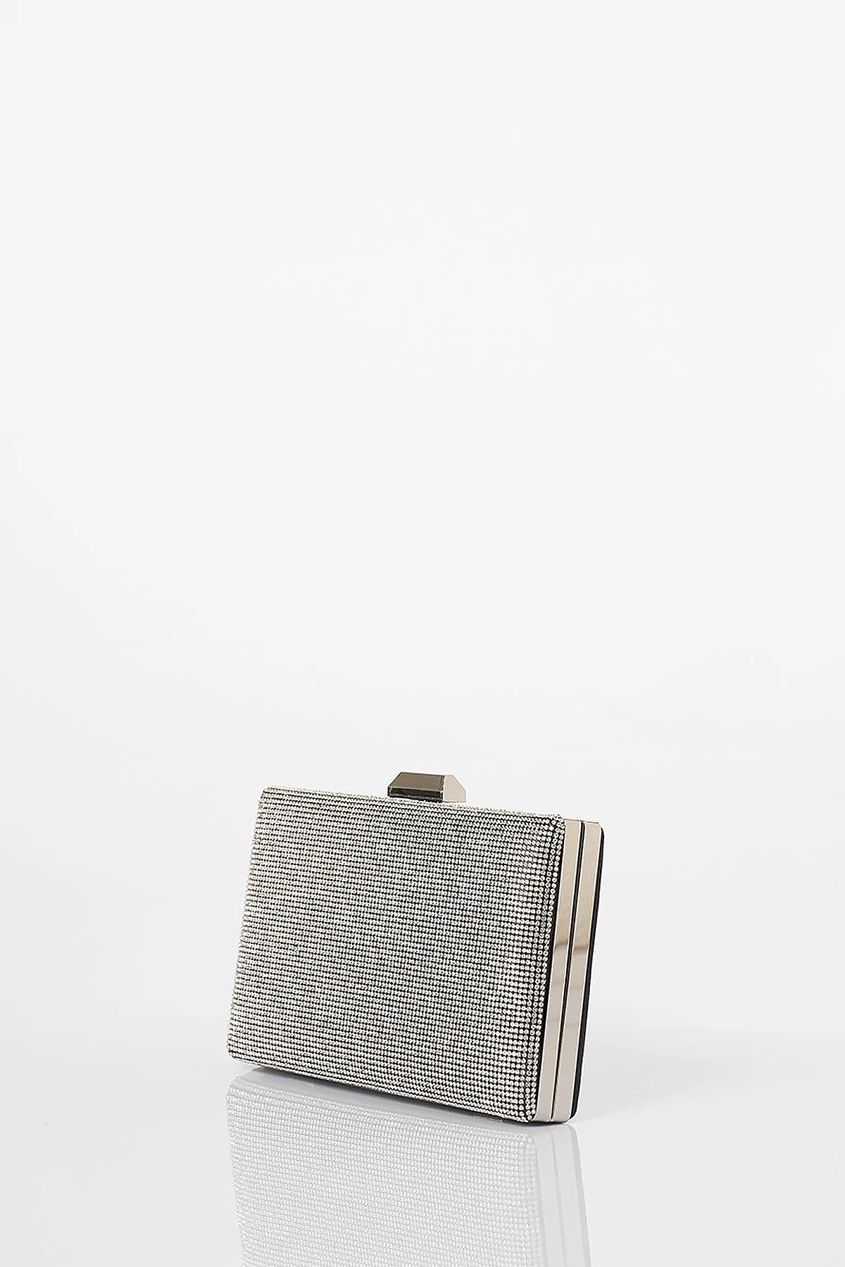 Double-Sided Clutch Bag in Black